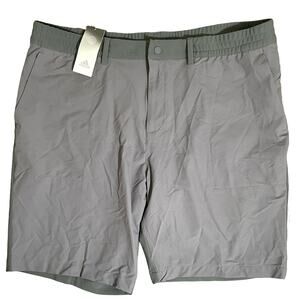 Adidas Men's Go To Hybrid Golf 10" Shorts Grey  HA9131 - Size 40 - $80